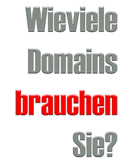 sind mehrere Domains sinnvoll?